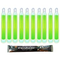 Cyalume ChemLight Lightsticks - Barra luminosa de 15 cm- con duración de 12 horas (caja de 20)